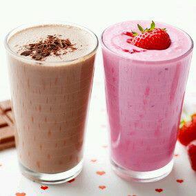 Shake coklat dan berry_DietEnakCom